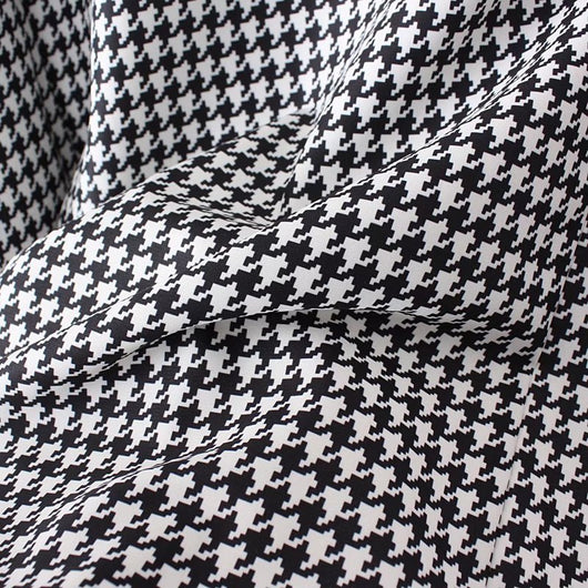Camisa Retro Cuadros Houndstooth Talla Grande para Mujer - Image 20