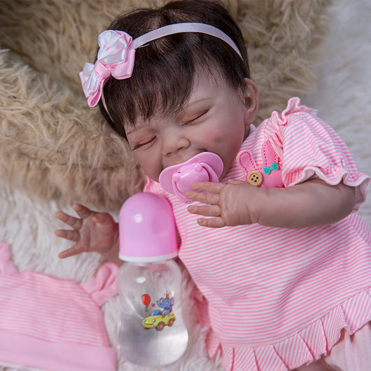Muñeca Bebé Realista 50cm - Cuerpo Suave de Silicona y Tela - Image 8