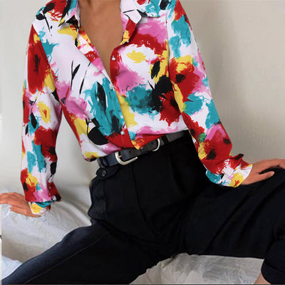 Blusa Estampada Multicolor para Mujer - Image 2