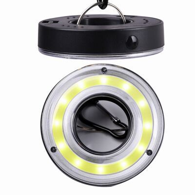 Linterna de Gancho COB con Carabinero - Luz de Emergencia Portátil - Image 13