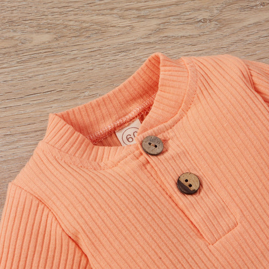 Conjunto de Enterizo y Pantalón de Cuello Alto para Niños y Niñas - Image 22