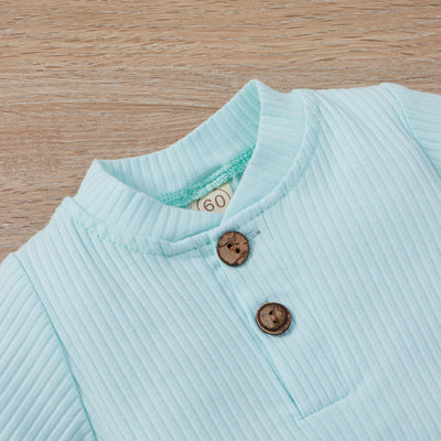 Conjunto de Enterizo y Pantalón de Cuello Alto para Niños y Niñas - Image 29