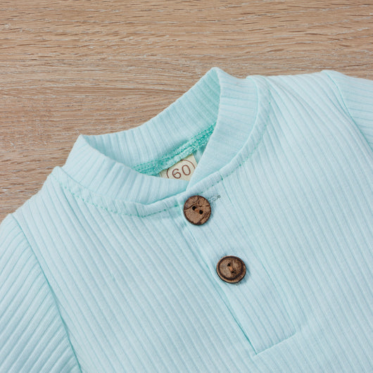 Conjunto de Enterizo y Pantalón de Cuello Alto para Niños y Niñas - Image 29