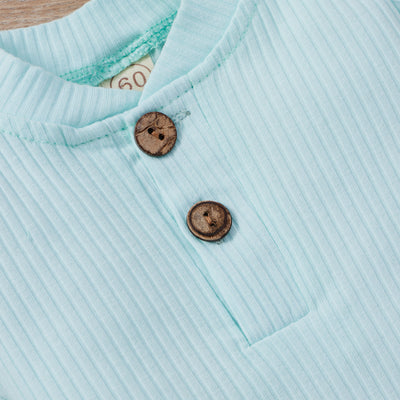 Conjunto de Enterizo y Pantalón de Cuello Alto para Niños y Niñas - Image 30