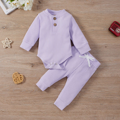 Conjunto de Enterizo y Pantalón de Cuello Alto para Niños y Niñas - Image 42
