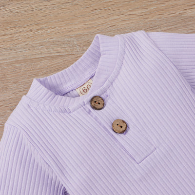 Conjunto de Enterizo y Pantalón de Cuello Alto para Niños y Niñas - Image 46