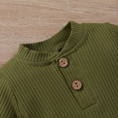Conjunto de Enterizo y Pantalón de Cuello Alto para Niños y Niñas - Image 49