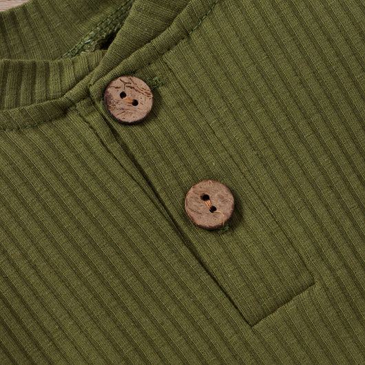 Conjunto de Enterizo y Pantalón de Cuello Alto para Niños y Niñas - Image 50