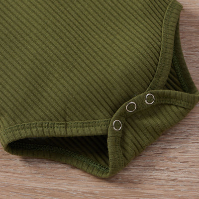 Conjunto de Enterizo y Pantalón de Cuello Alto para Niños y Niñas - Image 52