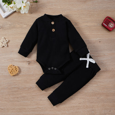 Conjunto de Enterizo y Pantalón de Cuello Alto para Niños y Niñas - Image 55
