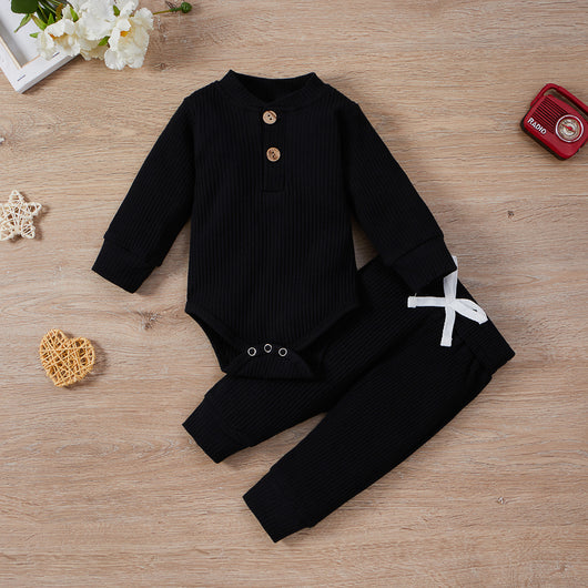 Conjunto de Enterizo y Pantalón de Cuello Alto para Niños y Niñas - Image 55
