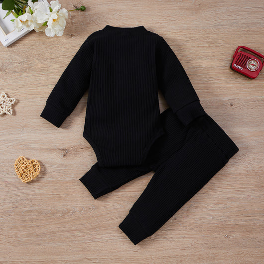 Conjunto de Enterizo y Pantalón de Cuello Alto para Niños y Niñas - Image 56