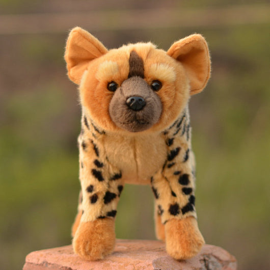 Peluche Realista de Perro Salvaje Africano e Hiena - Image 8