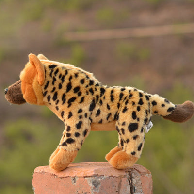 Peluche Realista de Perro Salvaje Africano e Hiena - Image 9