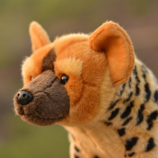 Peluche Realista de Perro Salvaje Africano e Hiena - Image 12