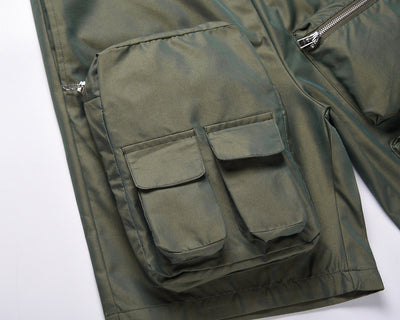 Pantalones Cortos Tácticos con Bolsillos de Cremallera - Rendimiento Urban - Image 12
