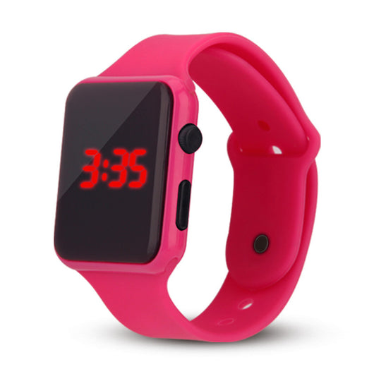 Reloj Inteligente Cuadrado LED para Niños Compatible con Apple - Image 5