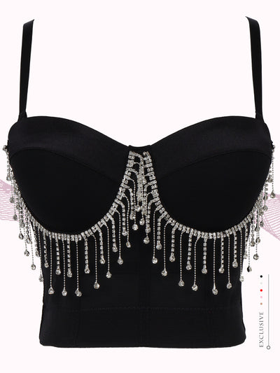 Top Cadena Danza Vientre Ajustable Tubo Fino Anillo Acero - Image 16