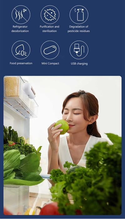 Desodorizador y Purificador de Refrigerador con Ozono - Image 9