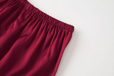 Pijama Enterizo de Seda con Tirantes y Almohadilla en el Pecho - Image 32