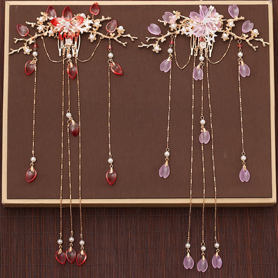 Accesorio para Cabello Hanfu Estilo Hada con Flecos y Horquilla - Image 6