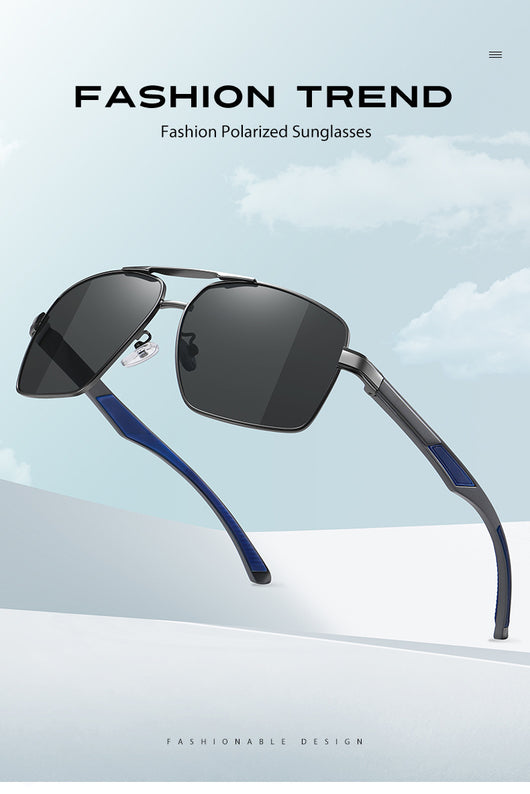 Gafas de Visión Nocturna para Conducir - Marco Metal Grande Doble Rayo - Image 7