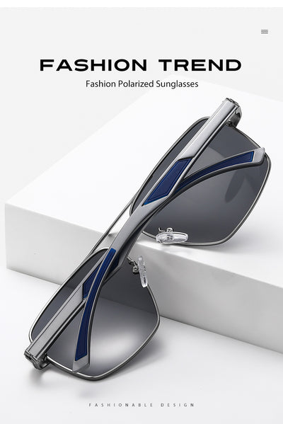 Gafas de Visión Nocturna para Conducir - Marco Metal Grande Doble Rayo - Image 9