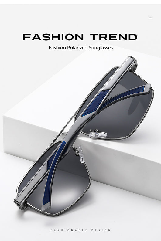 Gafas de Visión Nocturna para Conducir - Marco Metal Grande Doble Rayo - Image 9