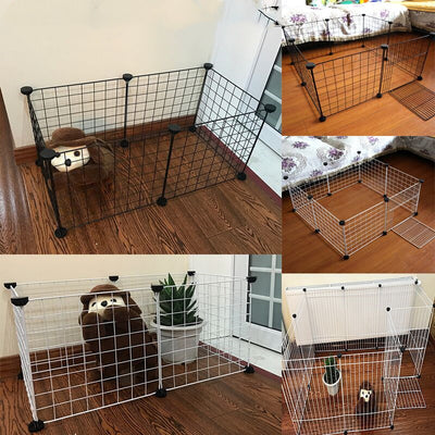 Jaula Modular para Conejo con Puerta Aislante de Empalme