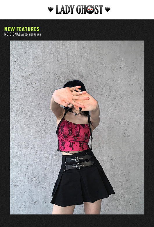 Falda Patinadora Elegante Estilo Cool Girl - Image 11