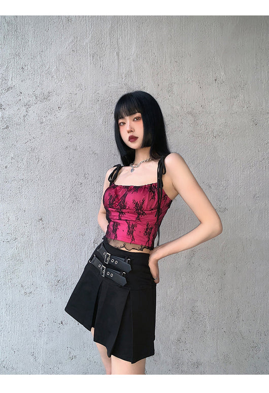 Falda Patinadora Elegante Estilo Cool Girl - Image 16