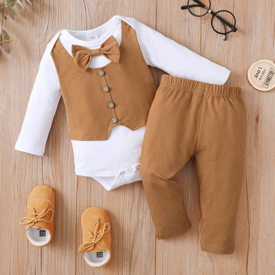 Conjunto Formal Infantil Británico - Chaleco, Camisa y Pantalón - Image 10