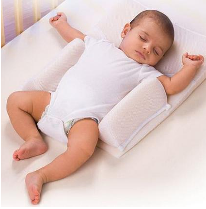 Almohada Posicionadora de Sueño para Bebé - Colchoneta Anti-Vuelco