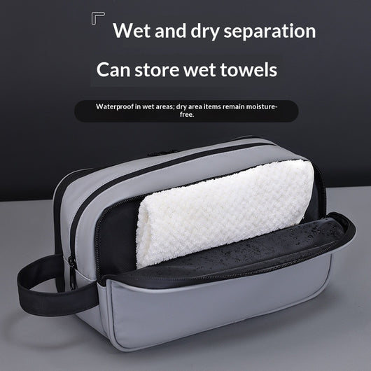Neceser de Viaje Hombre Tres Compartimentos - Organizador Premium de Cosméticos - Image 3