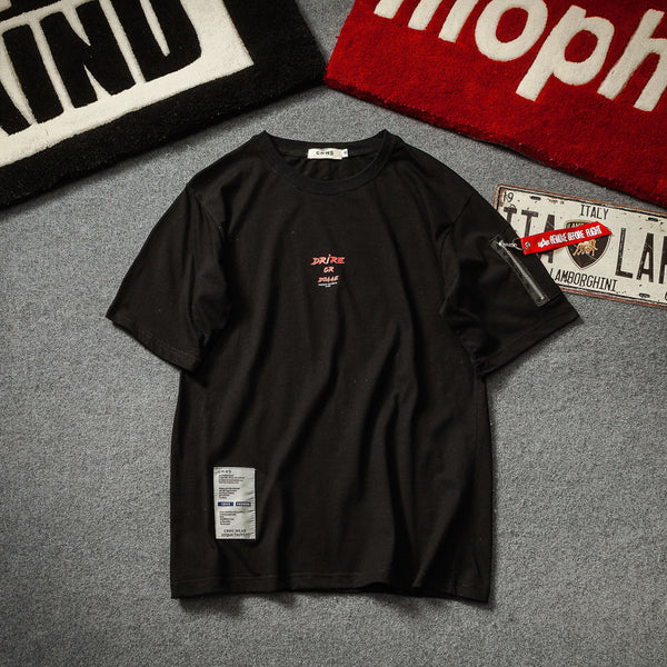 Playera de Manga Corta con Cierre de Cinco Puntos - Image 6
