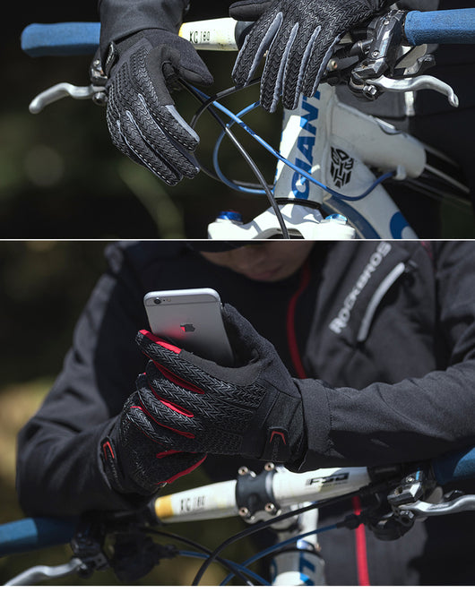 Guantes de Ciclismo Térmicos de Dedo Completo - Image 14