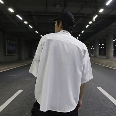 Camisa de Trabajo con Hombros Caídos - Image 5