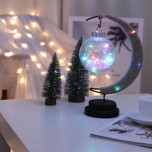 Lámpara Bola de Luz LED con Forma de Luna - Diseño de Corazón para Deseos - Image 14