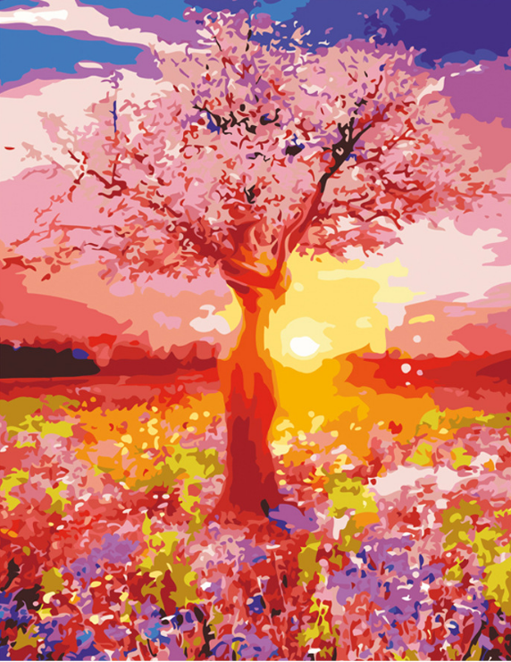 Pintura por Números - Árbol Mágico
