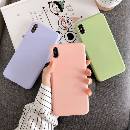 Funda de Silicona Líquida Compatible con Apple