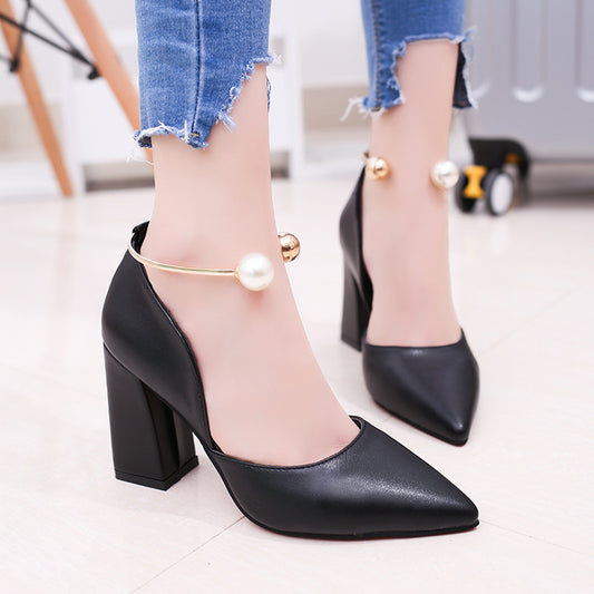 Zapatos de Punta Fina Versátiles para Mujer - Estilo Contemporáneo