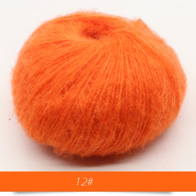 Suéter y chal de mohair para bebé con detalle de tejido - Image 84