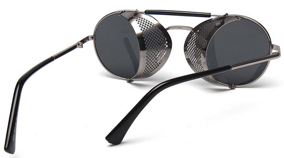Gafas de Sol Steampunk Marrón Claro - Estilo Vintage Retro