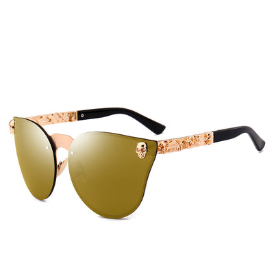 Gafas de Sol Calavera con Marco Metálico - Image 3