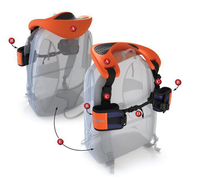 Mochila Portabebés con Asiento de Cadera y Correas de Tobillo - Image 8