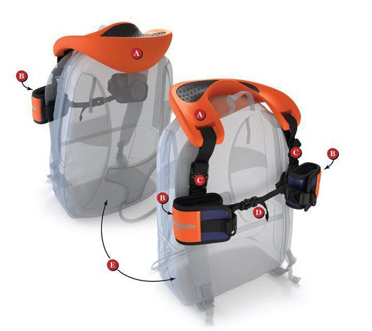 Mochila Portabebés con Asiento de Cadera y Correas de Tobillo - Image 8