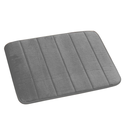 Tapete de Baño Coral Fleece con Espuma Viscoelástica - Antideslizante y Absorbente - Image 9