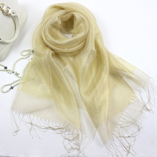 Pañuelo de Seda Doble Capa Premium para Mujer - Elegancia y Sofisticación - Image 23