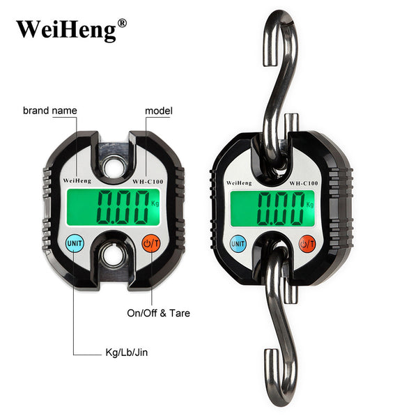 Báscula Colgante Digital para Ganado - Pesaje Preciso de Cerdos y Ovejas
