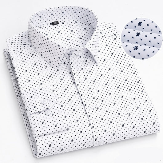Camisa Casual de Cuadros Manga Larga para Hombre Adulto - Image 7